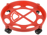 Gas Cylinder Trolley with Wheels|Gas Trolly|Lpg Cylinder Stand LPG Cylinder Trolley with Wheels Gas Bottle Trolley LPG Cylinder Stand.. (Multi Colour) 